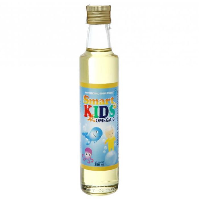 Hình ảnh chân thực dầu cá hồi Smart Kids Omega-3 phiên bản cao cấp