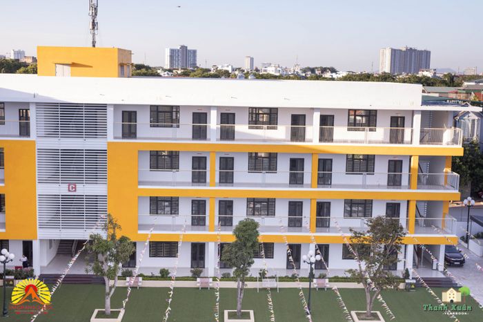 Hình ảnh toàn cảnh Trường THCS Fansipan