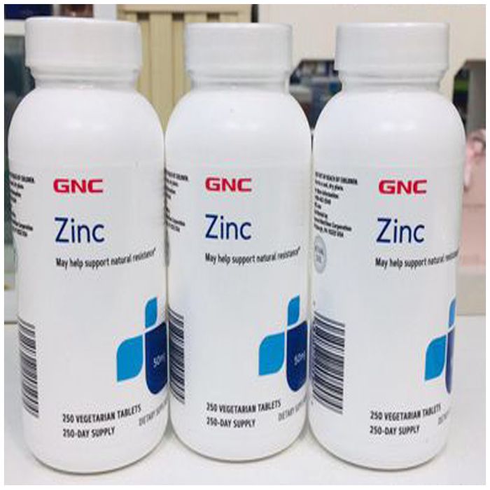 Hình ảnh thực tế viên uống GNC Zinc 50mg - Thiết kế chuyên nghiệp, chất lượng đạt chuẩn Mỹ