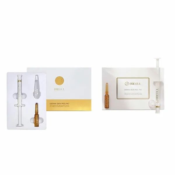 Hình ảnh thực tế Bộ Thay Da Sinh Học Bqcell Derma Skin Peeling - Minh chứng rõ nét cho hiệu quả làm mới làn da chỉ sau một liệu trình sử dụng.