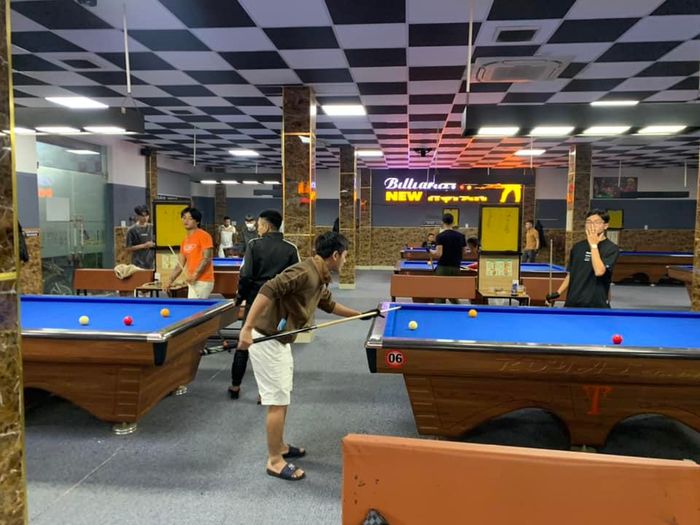 Không gian sang trọng tại New Billiard Hội An