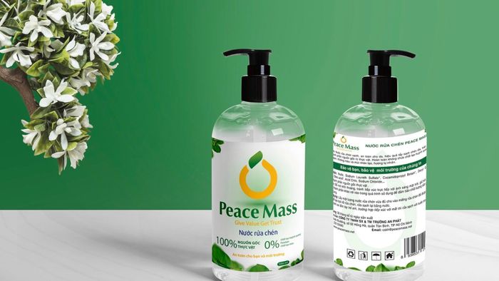 Hình ảnh sản phẩm Nước Rửa Chén Hữu Cơ Peace Mass