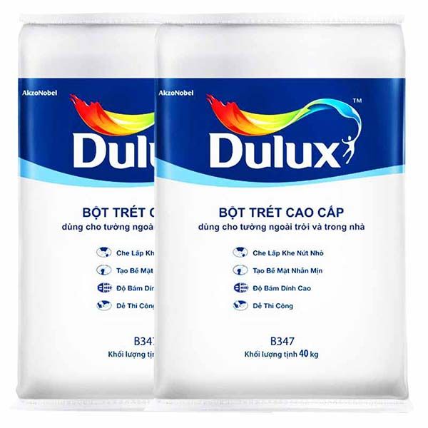 Hình ảnh minh họa bột trét tường Dulux B347