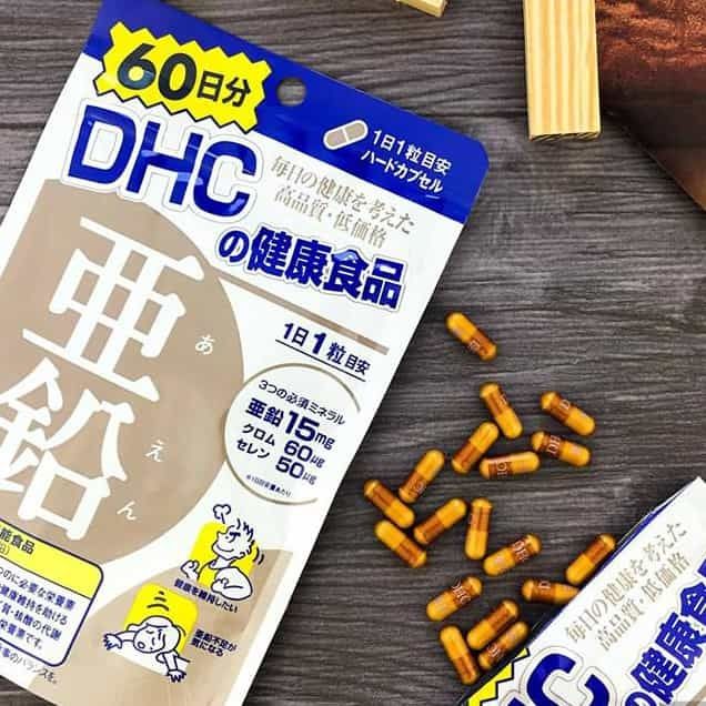 Hình ảnh thực tế viên uống DHC Zinc - Thiết kế tinh tế, chất lượng chuẩn Nhật