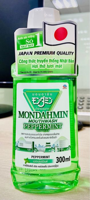 Hình ảnh thực tế Mondahmin Peppermint chính hãng