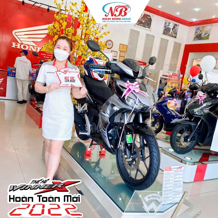 Không gian trưng bày hiện đại tại Honda Nam Bình Cà Mau