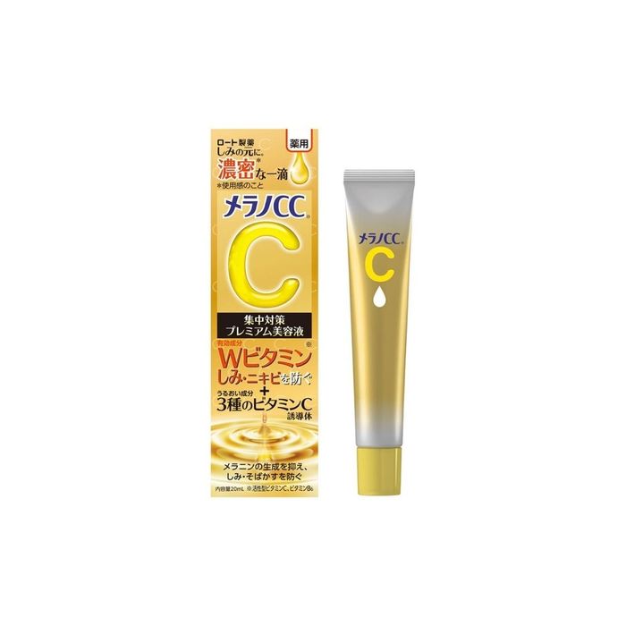 Serum Melano CC Rohto - Minh họa hiệu quả sử dụng