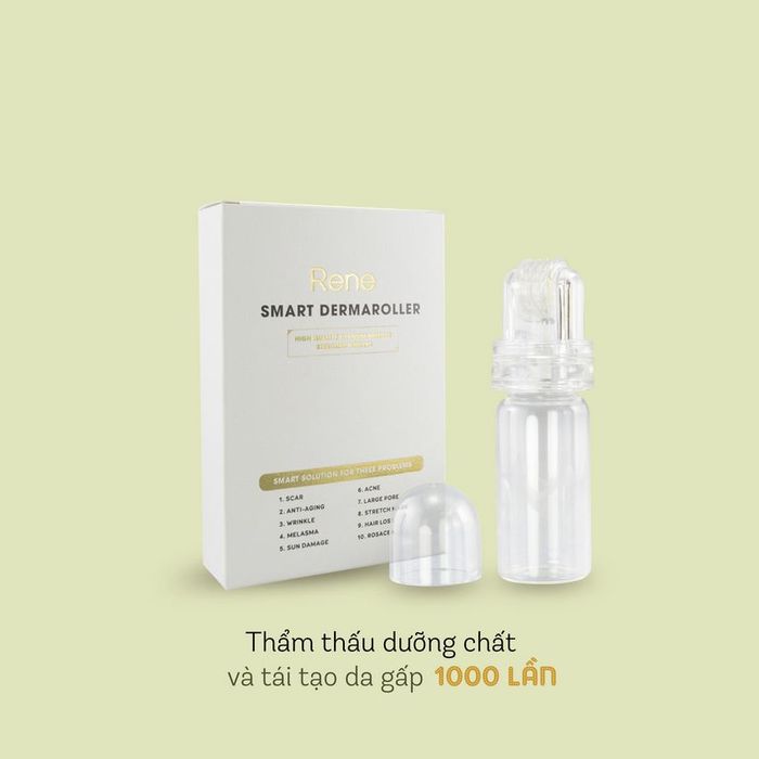 Hình ảnh minh họa quy trình sử dụng vi kim sinh học Rene