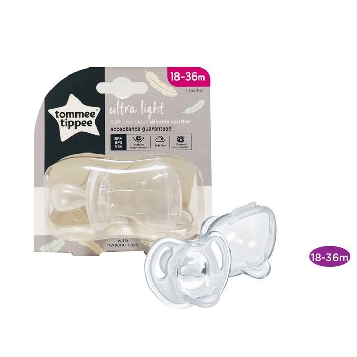 Hình ảnh thực tế núm ty silicon Tommee Tippee Ultra Light