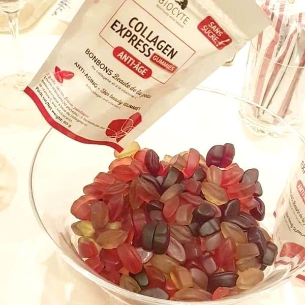 Hình ảnh kẹo dẻo collagen Pháp Biocyte Collagen Express Gummies
