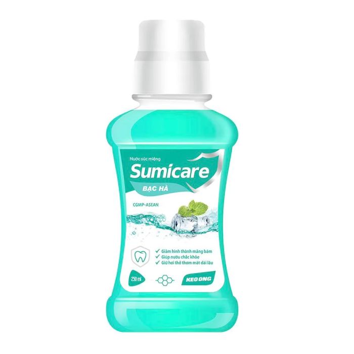 Hình ảnh thực tế Sumicare Bạc Hà chính hãng