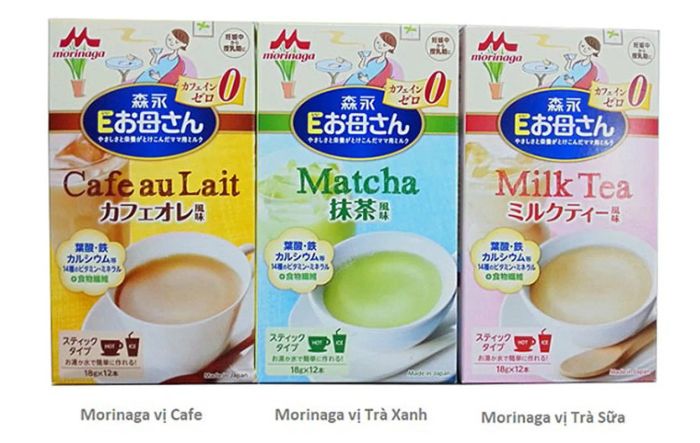 Hình ảnh thực tế Sữa bầu Morinaga - Thiết kế sang trọng, bao bì Nhật Bản chính hãng