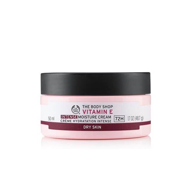 Hình ảnh thực tế kem dưỡng The Body Shop Vitamin E chính hãng