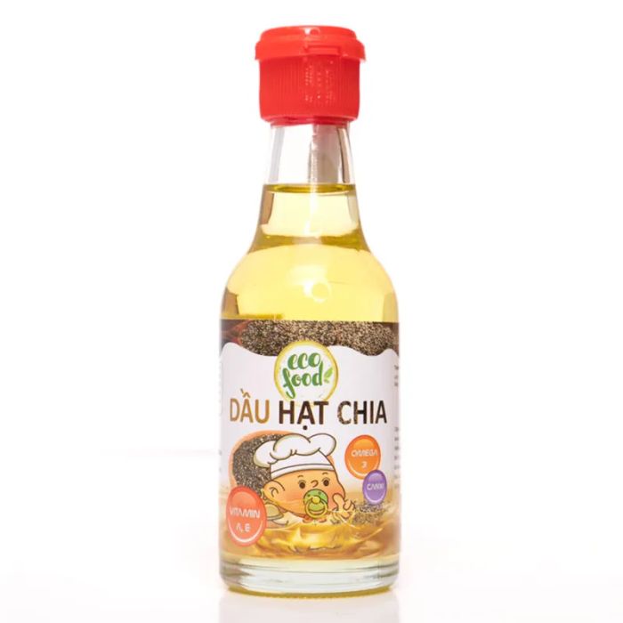 Hình ảnh dầu hạt chia Ecofood chính hãng