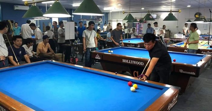 Không gian thi đấu chuyên nghiệp tại Bida Win