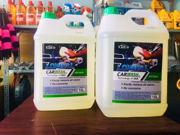 Hình ảnh thực tế sản phẩm Lowell Car Wash trong quá trình sử dụng