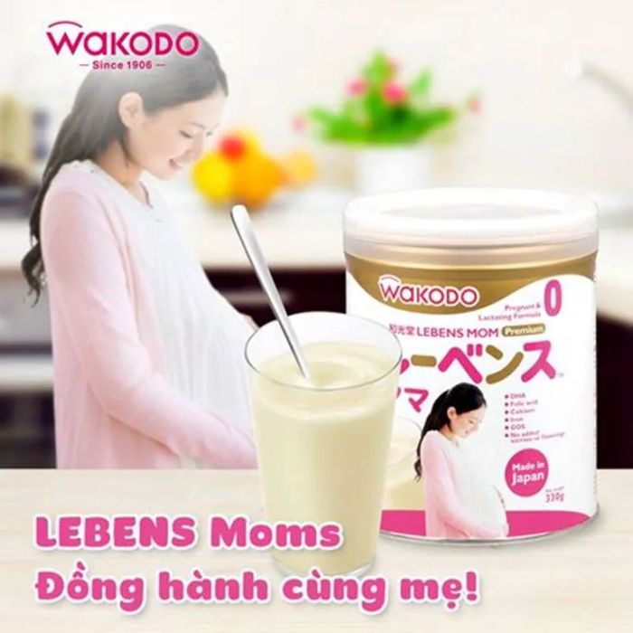 Hình ảnh chi tiết sản phẩm sữa bầu Wakodo Mom