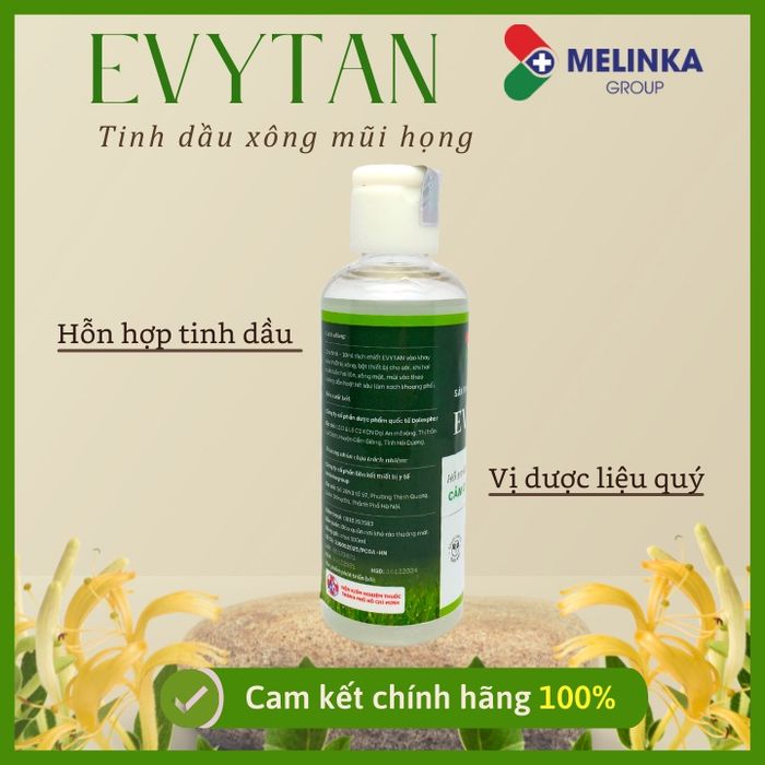 Hình ảnh sản phẩm Tinh dầu EVYTAN - Giải pháp hô hấp từ tinh hoa Đông y