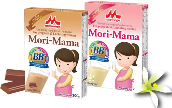 Hình ảnh sữa bầu Mori Mama - Dinh dưỡng chuẩn Nhật cho mẹ bầu