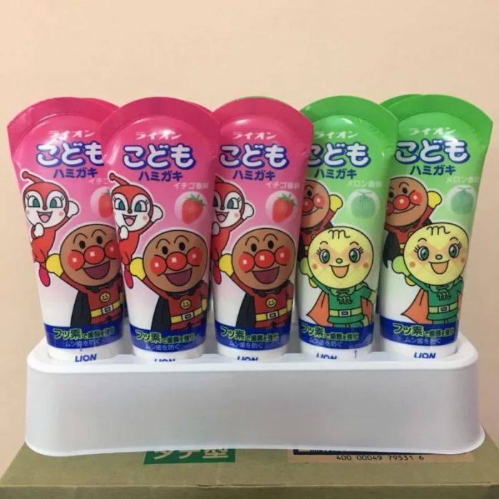 Bộ sưu tập hình ảnh kem đánh răng Lion đa dạng hương vị