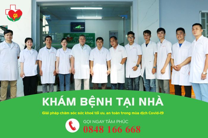 Hình ảnh thực tế tại Phòng Khám Tâm Phúc - không gian hiện đại kết hợp y học cổ truyền, nơi mang lại những liệu pháp điều trị tối ưu cho bệnh nhân.