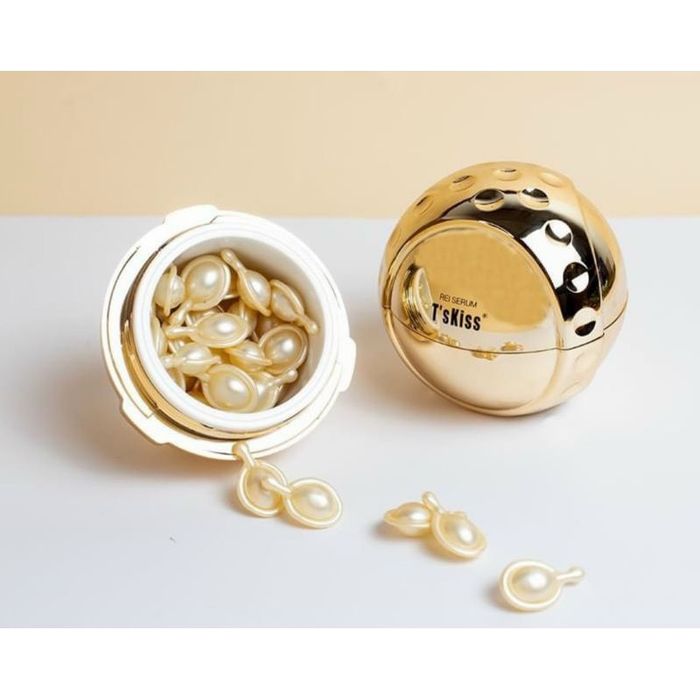 Hình ảnh chân thực tinh chất tế bào gốc Rei Serum T's Kiss bản Limited Edition