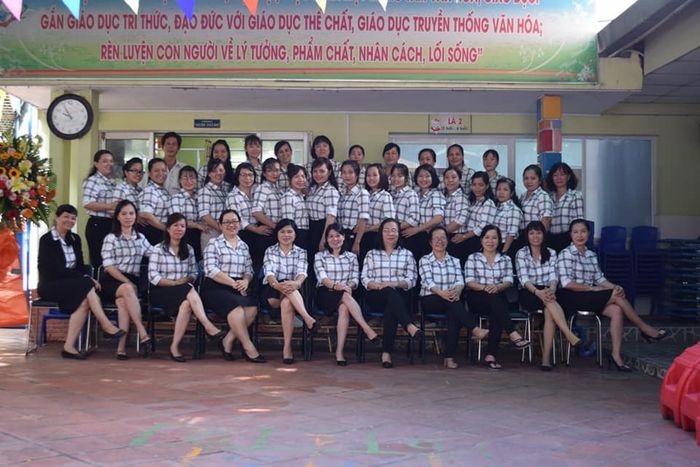 Hình ảnh ấn tượng về Trường Mầm non Sao Mai 13 - Không gian học tập được thiết kế khoa học với đầy đủ trang thiết bị hiện đại, tạo nên môi trường giáo dục lý tưởng cho sự phát triển của trẻ.
