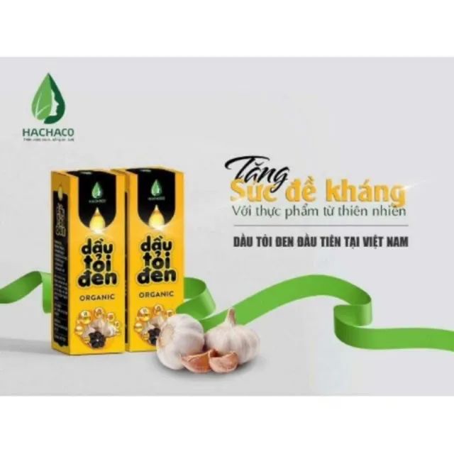 Tinh dầu tỏi đen Hachaco - Hình ảnh 2