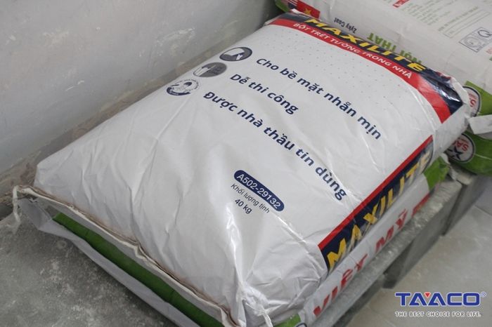 Hình ảnh minh họa bột trét Maxilite cao cấp