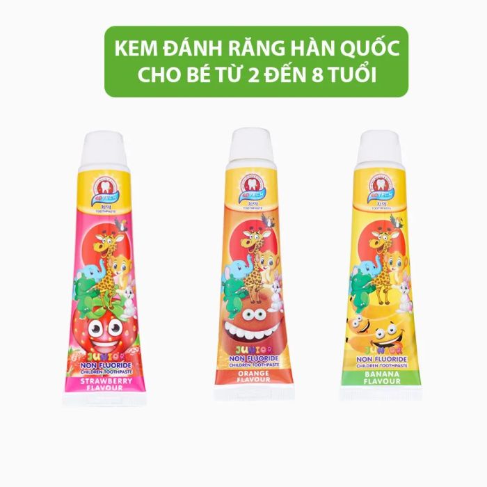 Hình ảnh thực tế kem đánh răng trẻ em EQ TECH JUNIOR - góc nhìn cận cảnh