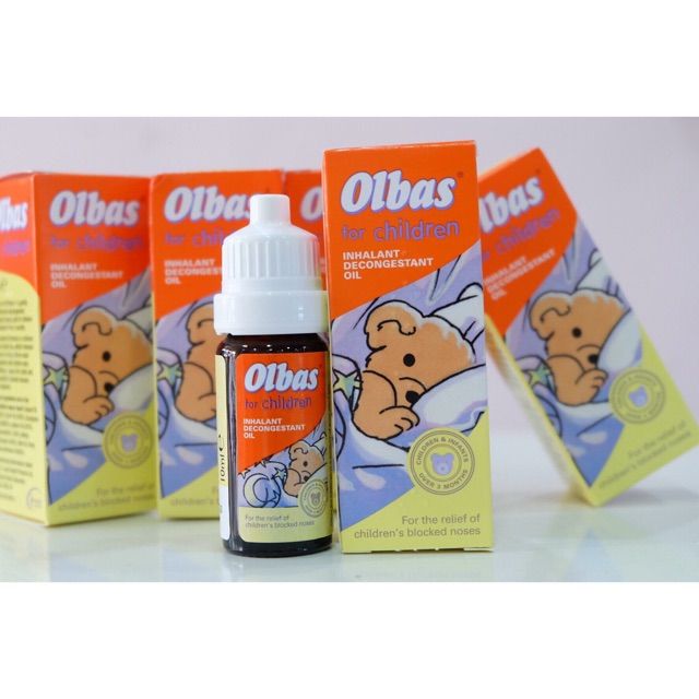 Hình ảnh thực tế Tinh dầu Olbas for Children - Bảo vệ hô hấp cho bé yêu