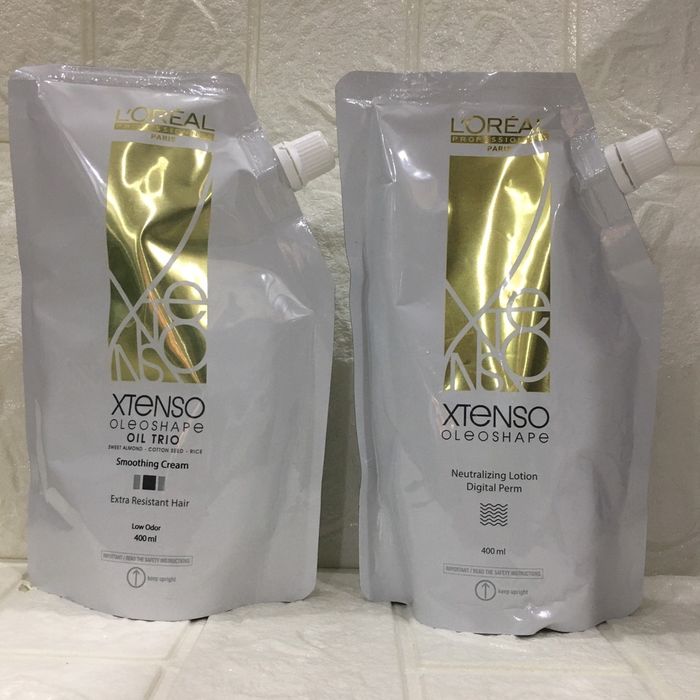 Hình ảnh bộ sản phẩm L'Oréal X-Tenso Oleoshape chính hãng