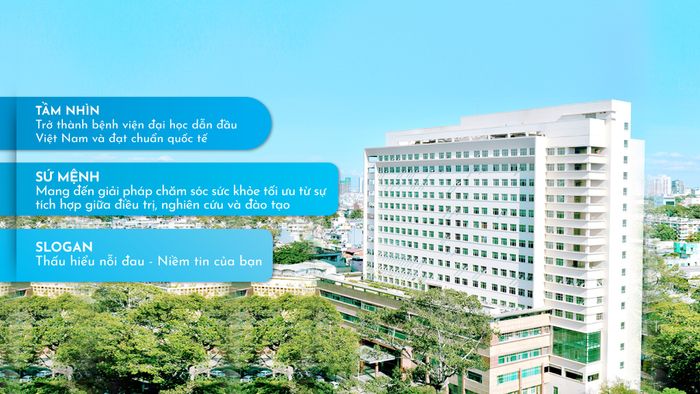 Hình ảnh ấn tượng về cơ sở vật chất hiện đại tại Bệnh viện Đại học Y Dược TP.HCM