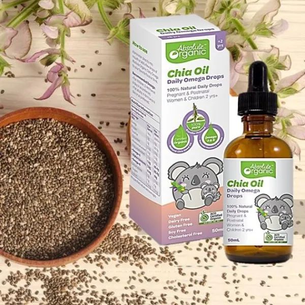 Hình ảnh chân thực Dầu Hạt Chia ABSOLUTE ORGANIC