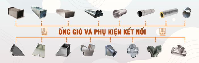 Trần Gia - Hình ảnh hệ thống ống gió công nghiệp hiện đại