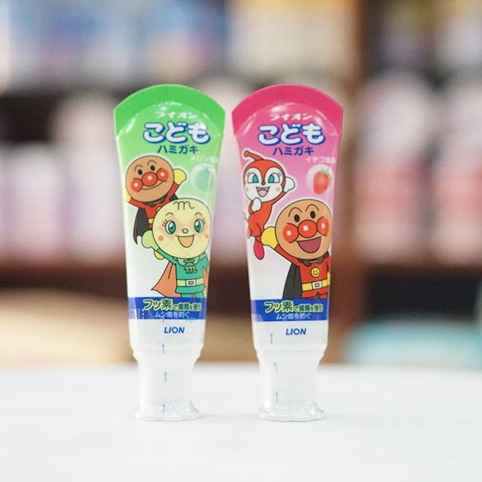 Hình ảnh thực tế kem đánh răng Lion phiên bản 1