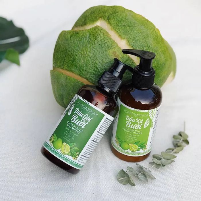 Dầu Gội Bưởi Milaganics – Hình ảnh 2