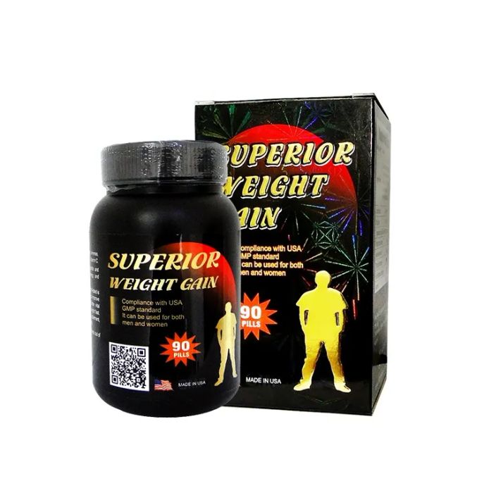 Hình ảnh bao bì và thành phần Superior Weight Gain