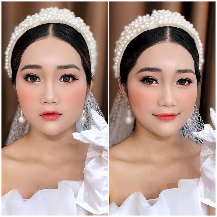 Kiệt tác đầu tay - Cô dâu lộng lẫy với phong cách Glossy Skin từ Happy Wedding