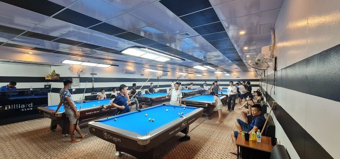 Hình ảnh ấn tượng về không gian tại Chất Billiards Club