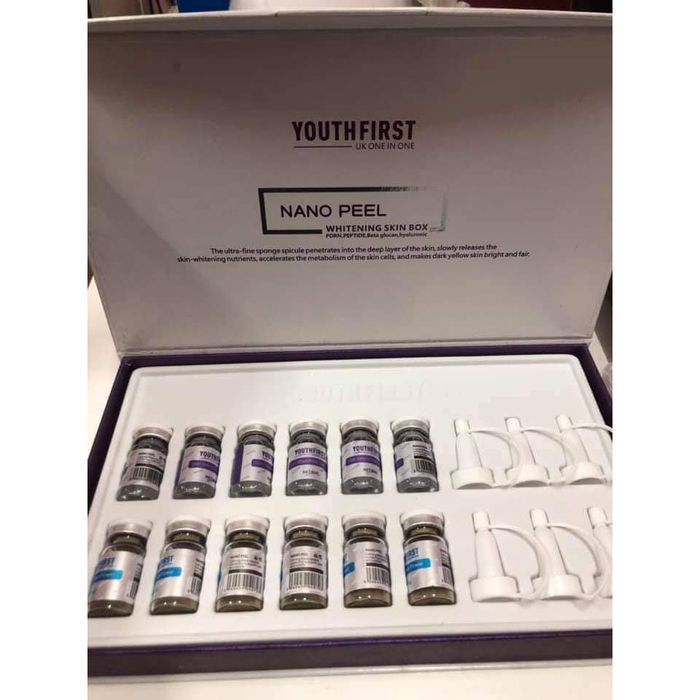 Hình ảnh kết quả trước và sau khi sử dụng Nano Peel Youthfirst