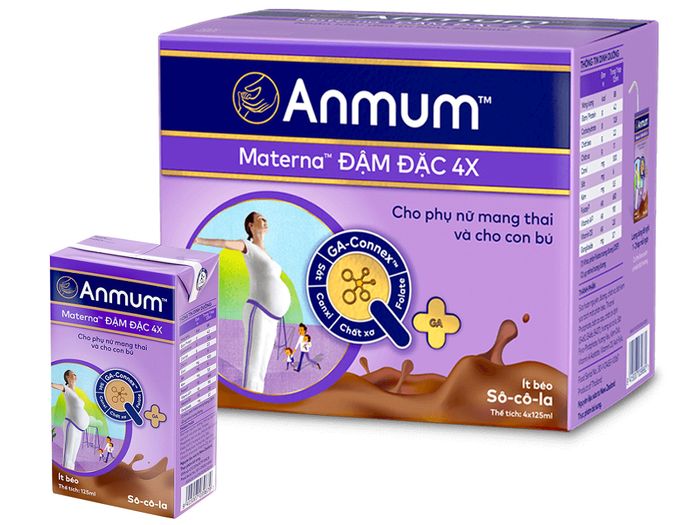 Hình ảnh thực tế sữa Anmum Materna vị vani thơm ngon