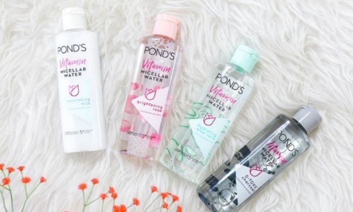 Bộ ảnh minh họa Pond's Micellar Water - Sản phẩm tẩy trang đa năng vừa làm sạch vừa dưỡng sáng da