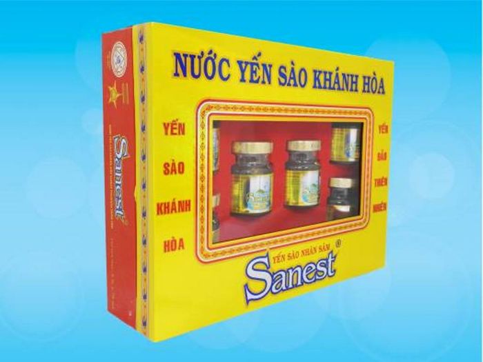 Hình ảnh sản phẩm Nước Yến Sào Sanest Nhân Sâm Fucoidan Khánh Hòa
