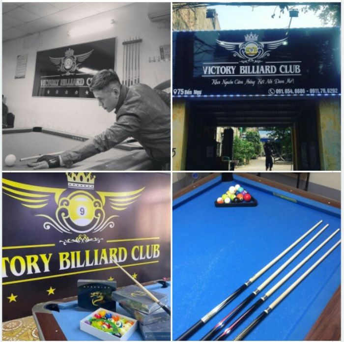 Hình ảnh không gian sang trọng tại Victory Billiard Club