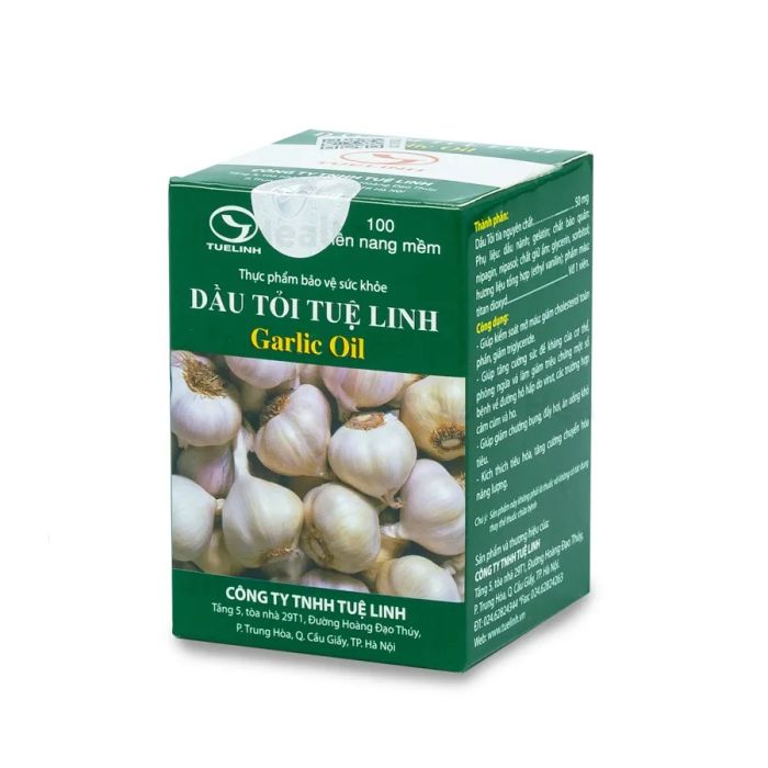 Hình ảnh sản phẩm viên dầu tỏi Tuệ Linh