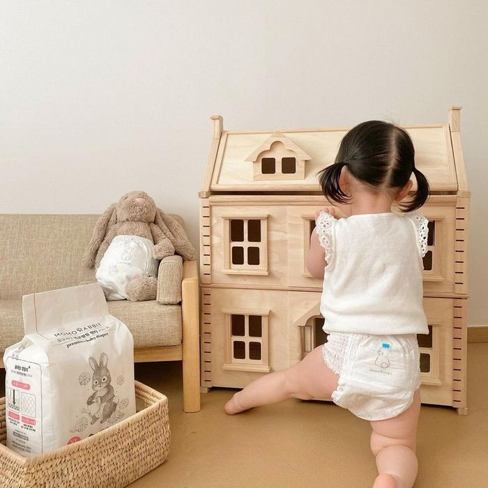 Bỉm Momo Rabbit - Thiết kế đáng yêu với hình thỏ ngộ nghĩnh (Ảnh 2)