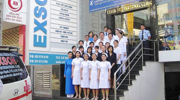 Hình ảnh cơ sở vật chất hiện đại tại Phòng Khám Quốc Tế EXSON