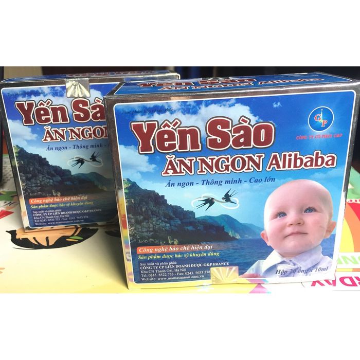 Hình ảnh chính hãng Yến Sào Alibaba