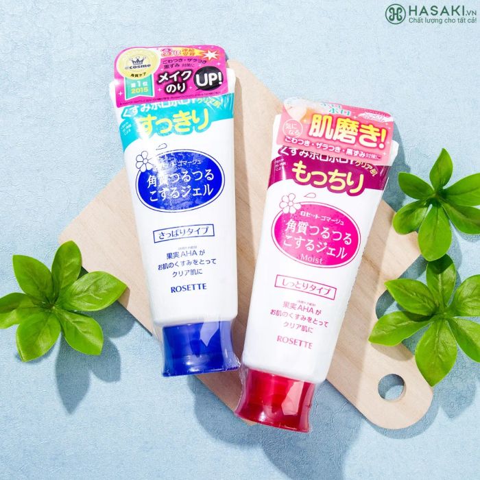 Hình ảnh thực tế sản phẩm Rosette AHA Peeling Gel góc cận cảnh